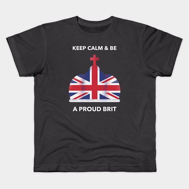 Great Britain British Pride Kids T-Shirt by Tip Top Tee's